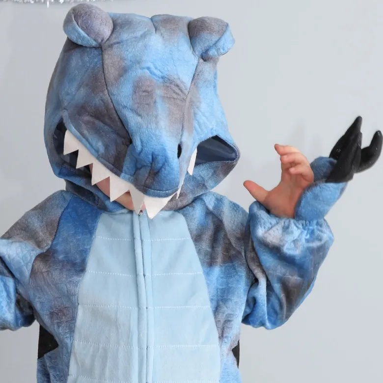 Den goda Fen Animal Costume, Dinosaur T-Rex Jumpsuit – Ages 3-5