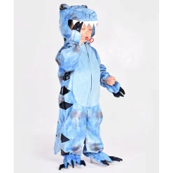 Den goda Fen Animal Costume, Dinosaur T-Rex Jumpsuit – Ages 3-5