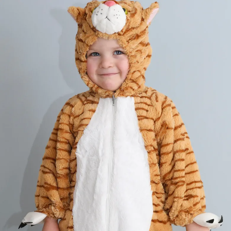 Den goda Fen animal costume, Cat jumpsuit – Ages 3-4