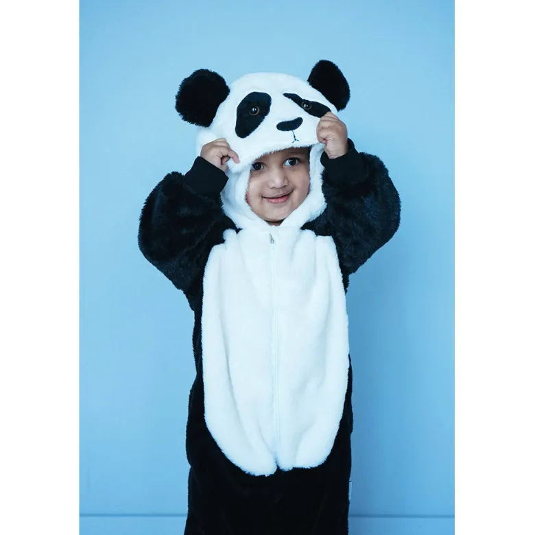 Den goda Fen Animal Costume, Panda Jumpsuit – For children aged 3-4 years