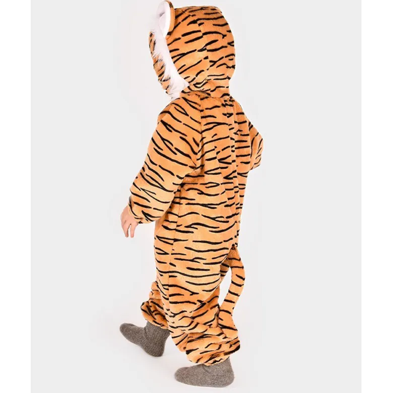 Den goda Fen Animal Costume, Tiger Jumpsuit - 12-18 Months and 18 Months-2 Years