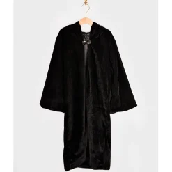 Den Goda Fen Costume, Black Halloween Cape - Size 4-6 Years