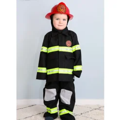 Den Goda Fen Costume, Firefighter Outfit - Sizes 4-6 Years