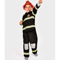 Den Goda Fen Costume, Firefighter Outfit - Sizes 4-6 Years