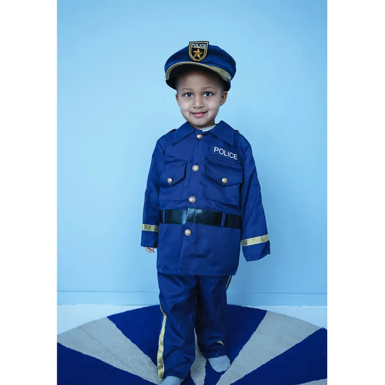 Den goda Fen Costume, Police - Sizes 2-4 years, 4-6 years, and 6-8 years
