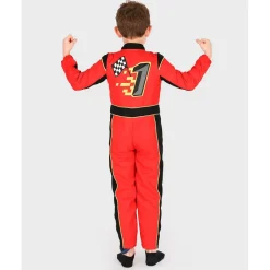 Den goda Fen Costume, Race Car Driver – available in sizes 2-4 years, 4-6 years, and 6-8 years