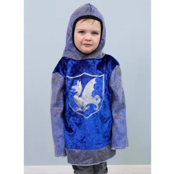 Den goda Fen Costume Top, Blue Knight Blouse – Ages 2-6