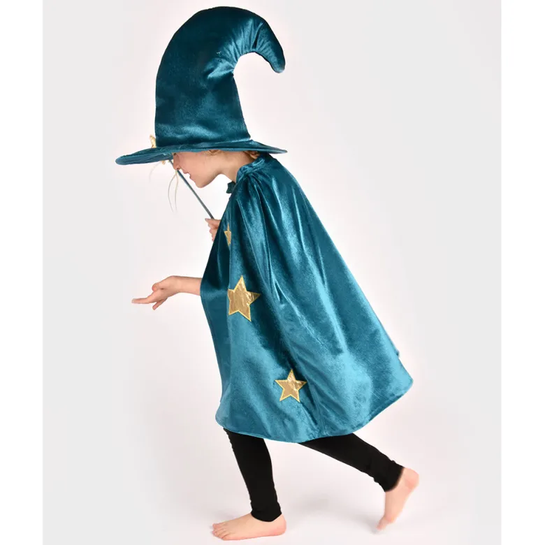 Den goda Fen Magician Costume, Age 3–8 Years