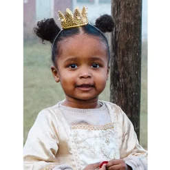 Den goda Fen, Princess Crown in Metal with Pearls