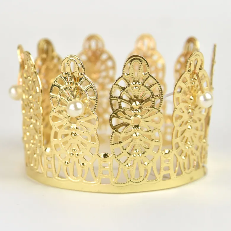 Den goda Fen, Princess Crown in Metal with Pearls