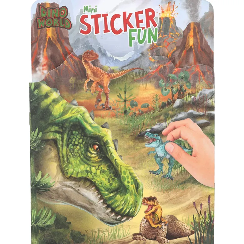Dino World Mini Sticker Fun, Activity Book with Stickers