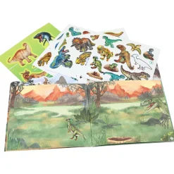 Dino World Mini Sticker Fun, Activity Book with Stickers