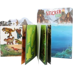 Dino World Mini Sticker Fun, Activity Book with Stickers