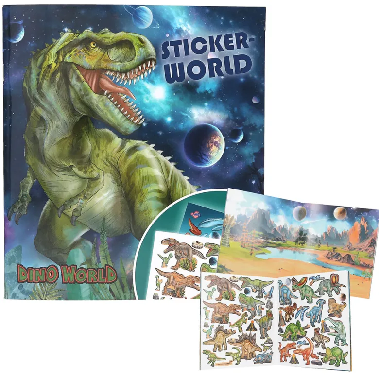Dino World Sticker Book, Galaxy