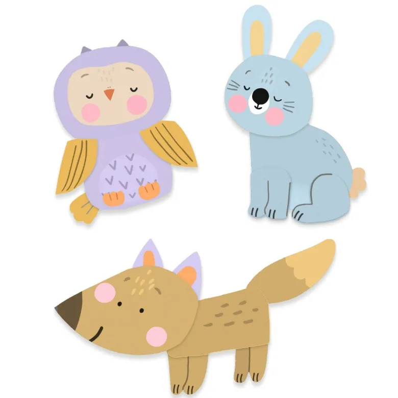 Djeco Activity Set - Finger Painting, Messy Fun