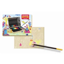 Djeco Art Case with Drawing Tools and Colors, Small