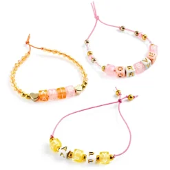 Djeco Beads, Alphabet, Gold