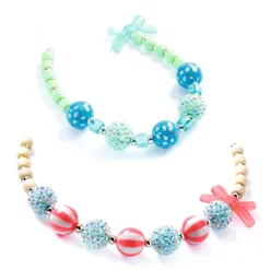 Djeco Beads, Bubble, Silver