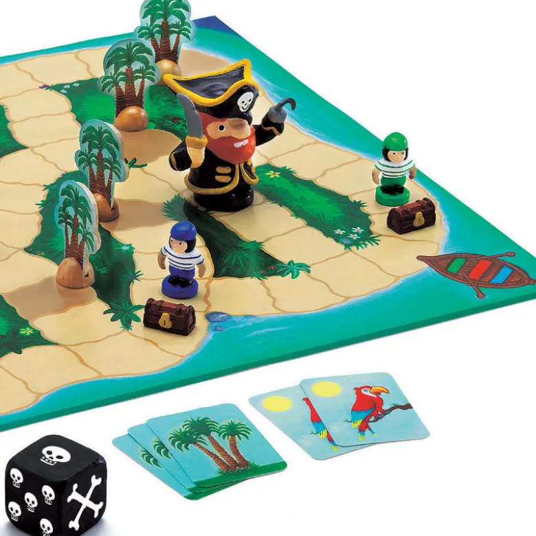 Djeco Board Game, Big Pirate