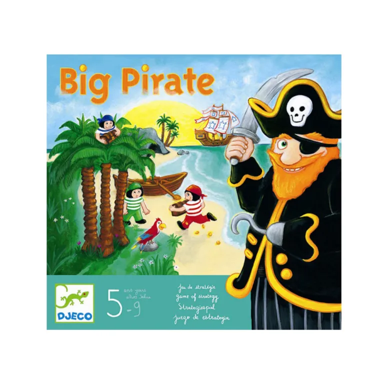 Djeco Board Game, Big Pirate