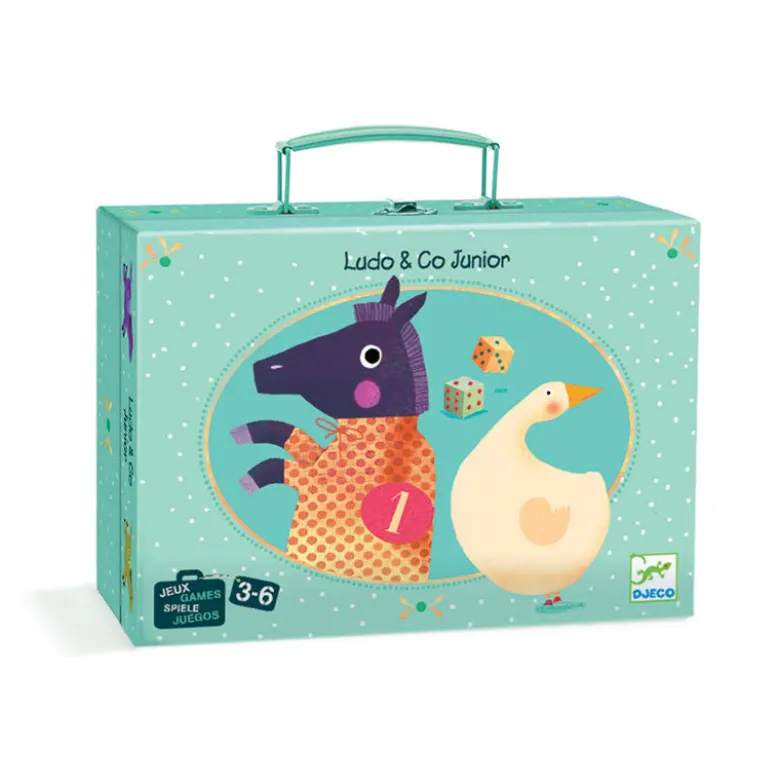 Djeco Board Game: Ludo and The Goose Game