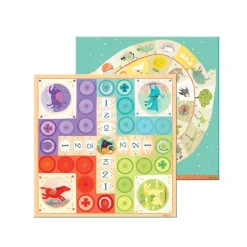Djeco Board Game: Ludo and The Goose Game