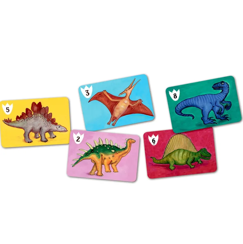 Djeco Card Game, Batasaurus - Travel-Friendly Memory Game