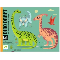 Djeco Card Game, Dino Draft