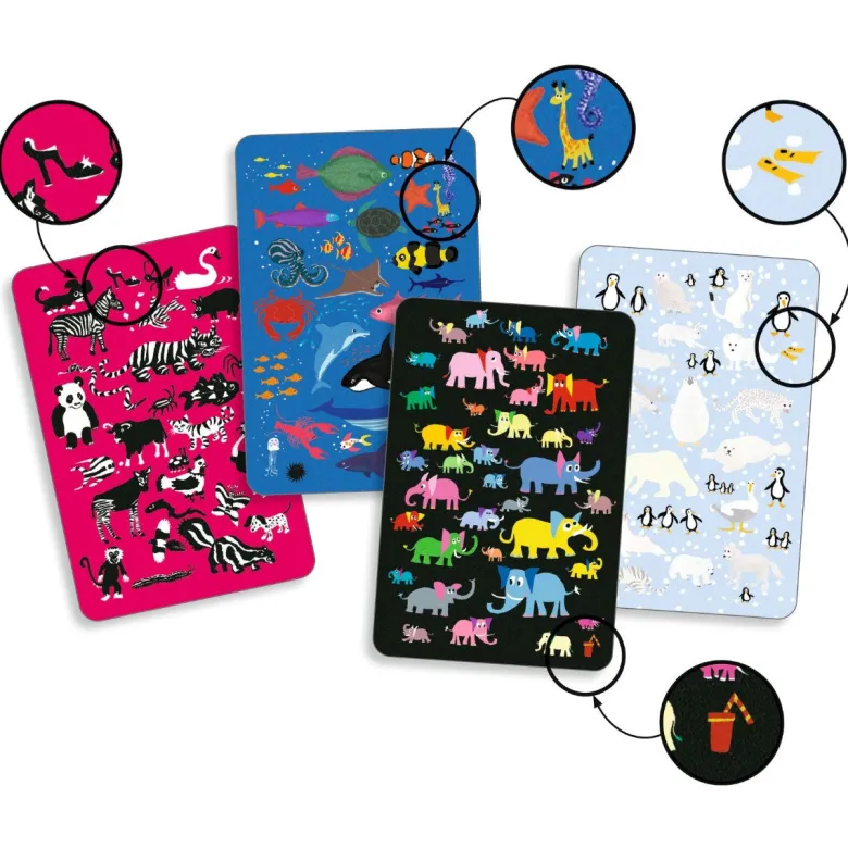Djeco Card Game, Myster Animo