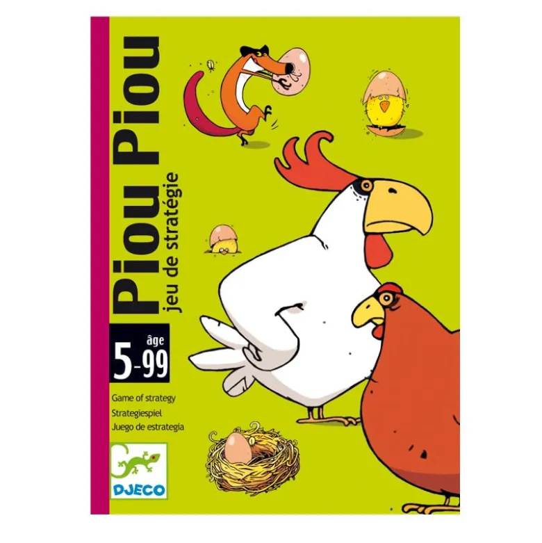 Djeco Card Game, Piou Piou