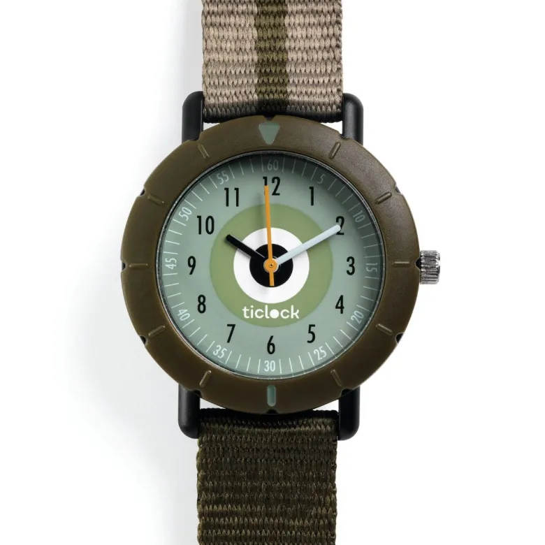 Djeco Children's Watch, Green Target