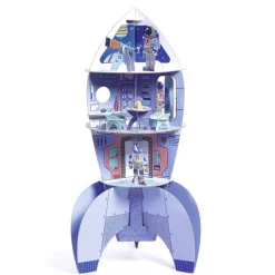 Djeco Color - Assemble - Play, Rocket Ship