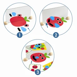 Djeco Construction Toy, ZE Mirror - Faces