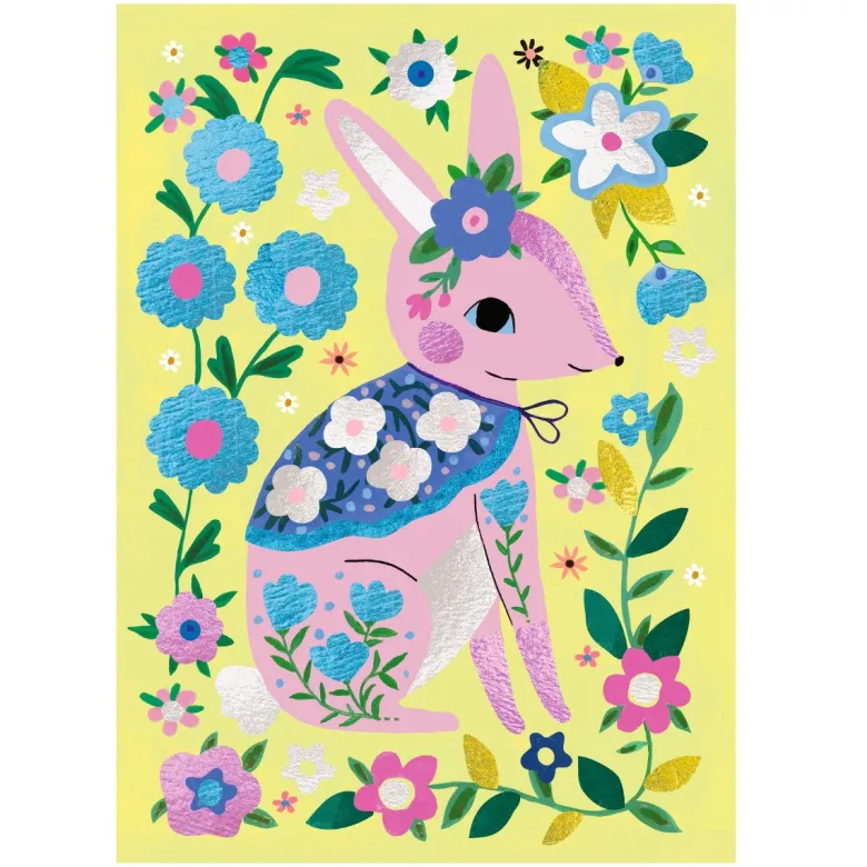 Djeco Creative Box, Foil Pictures - The Enchanted Forest