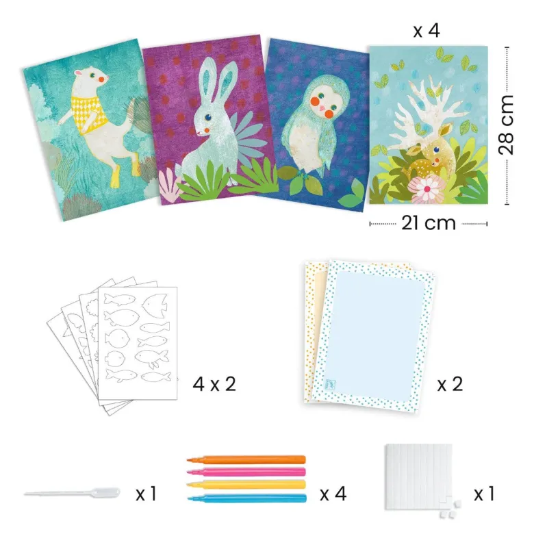 Djeco Creative Kit, Create Effects with Water