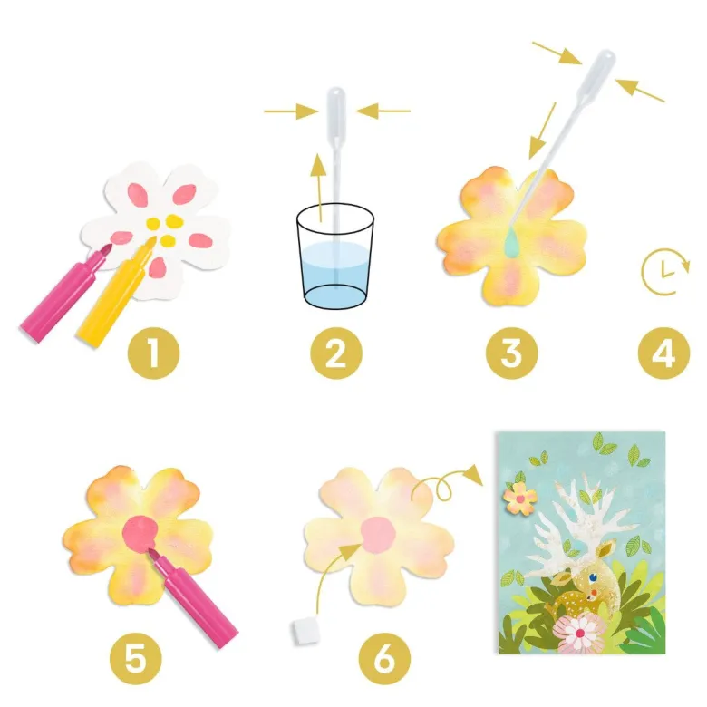 Djeco Creative Kit, Create Effects with Water