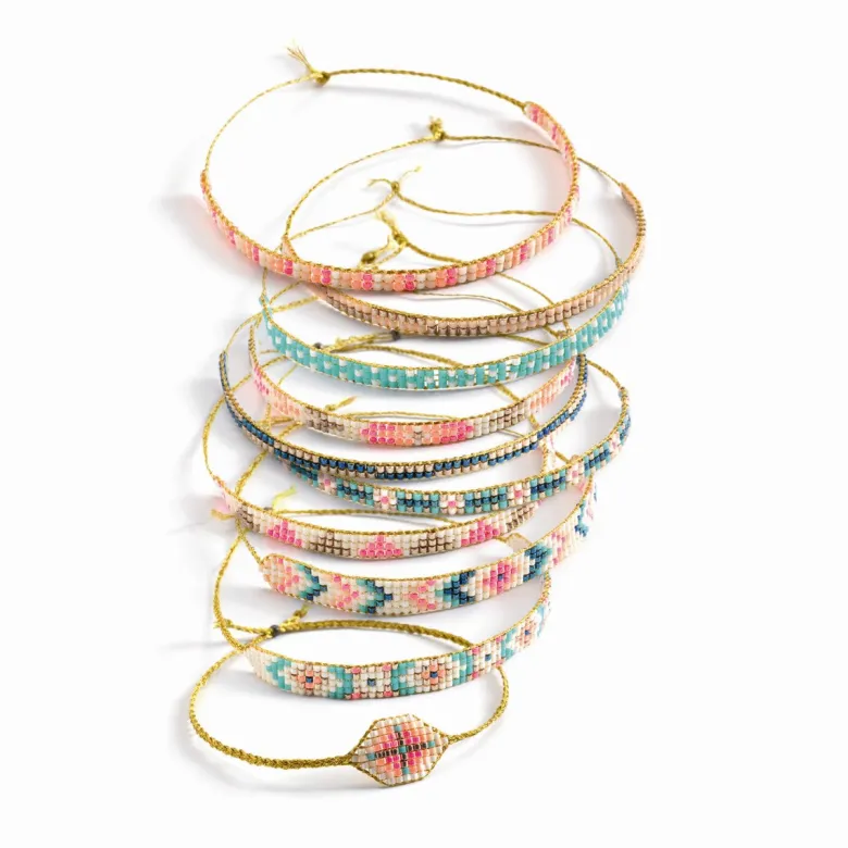 Djeco Creative Set, Beaded Bracelets