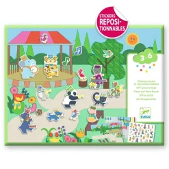 Djeco Creative Sticker Activity, Fanfare