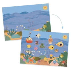 Djeco Creative Sticker Activity, Summer