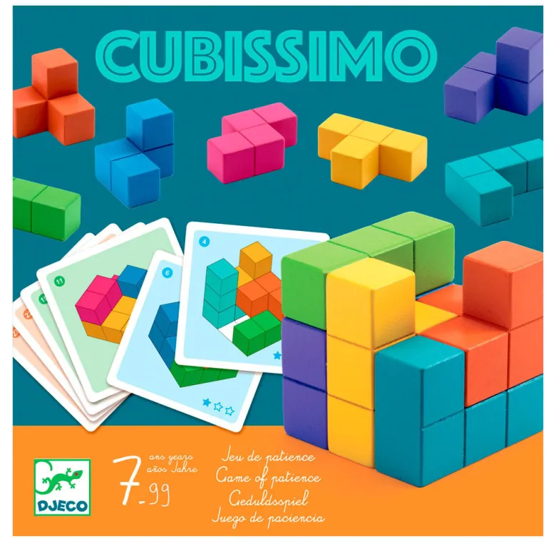 Djeco Cubissimo, 3D Puzzle Game for One Player