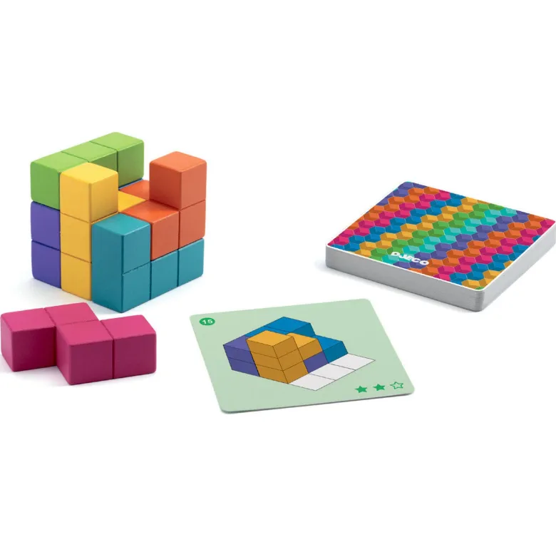 Djeco Cubissimo, 3D Puzzle Game for One Player