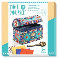 Djeco DIY - Treasure Chest, Precious Treasures