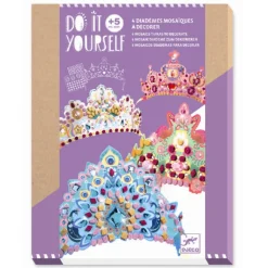 Djeco DIY Princess Diadem Mosaic Picture Frame