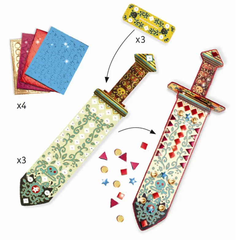 Djeco DIY, Sabler – Mosaic Art