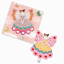 Djeco Drawing Stencils, Fairies