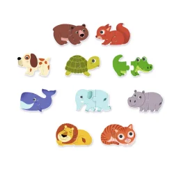 Djeco Duo Puzzle – Animals