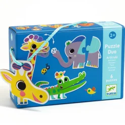 Djeco Duo Puzzle, Animals