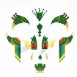 Djeco Face Stickers, Dragon