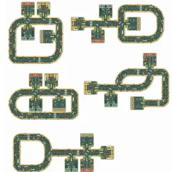 Djeco Floor Puzzle, Roadways for Cars