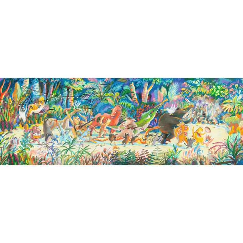 Djeco Gallery Puzzle, Music in the Woods - 200 Pieces